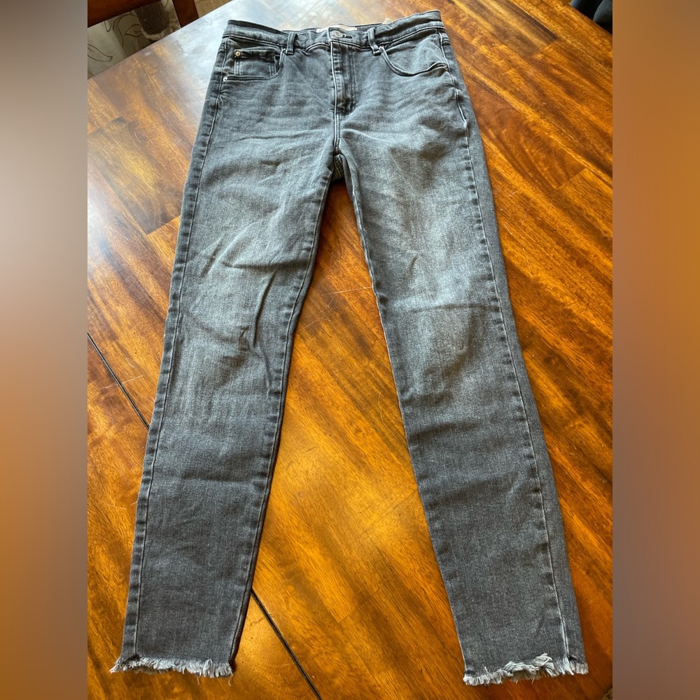 Garage ultra high rise jeans size 7 women’s distressed